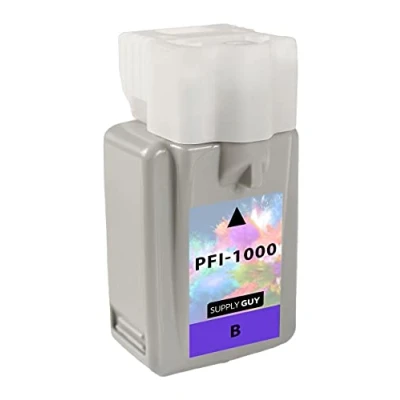 Abbildung von Supply Guy Druckerpatrone kompatibel mit Canon PFI 1000B Blau passend für imagePROGRAF PRO 1000