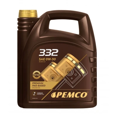 Abbildung von Pemco 332 0W 30 5l Motoröl PM0332 5 PEUGEOT: 207 SW, 3008 I, Partner II Tepee, VOLKSWAGEN: Touran New Beetle Cabrio, Lupo / 3L