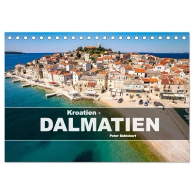 Abbildung von Kroatien Dalmatien (Tischkalender 2025 DIN A5 quer), CALVENDO Monatskalender