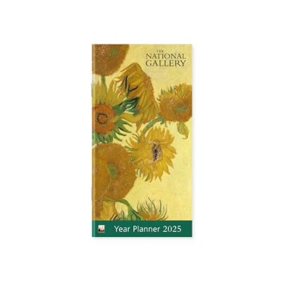 Abbildung von National Gallery: Van Gogh, Sunflowers 2025 Year Planner Month to View