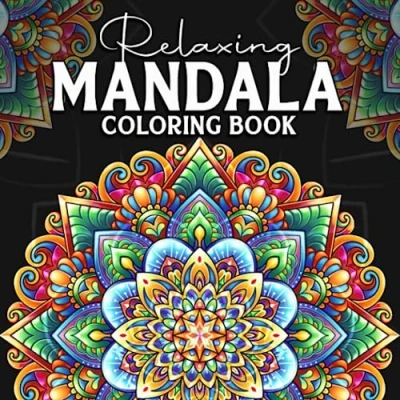 Abbildung von Relaxing Mandala: Adult Coloring Book with Stunning Designs for Relaxation &amp; Mindfulness