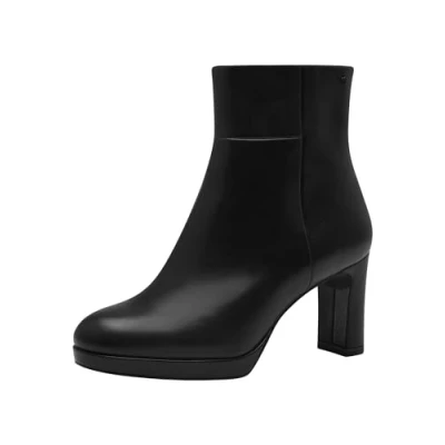 Abbildung von Tamaris High Heel Stiefelette, Damen, Größe: 36, Black matt Schuhe