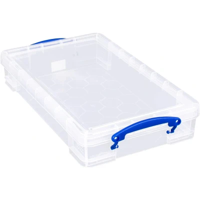 Abbildung von REALLY USEFUL BOX 6,0 Liter 465 x 270 85 mm für C4 Umschläge transparent