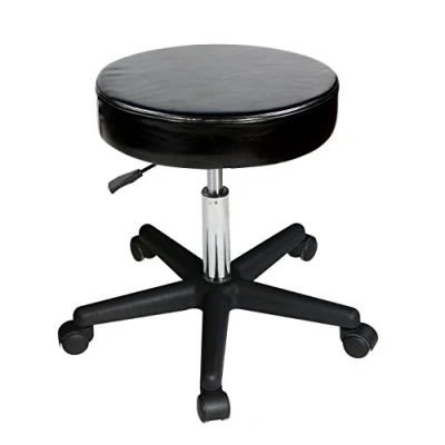 Abbildung von Master Massage Non Costco Rollhocker Drehhocker Arbeitshocker Praxishocker Kosmetikhocker Hocker Schwarz