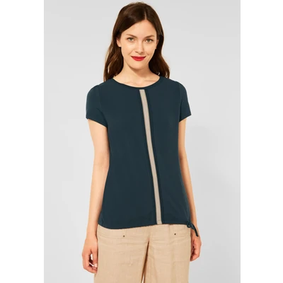Abbildung von Street One Damen T Shirt im Materialmix