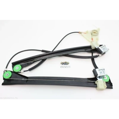 Abbildung von Automega Fensterheber vorne links elektrisch ohne Elektromotor 100026310 VOLKSWAGEN: Polo IV Schrägheck