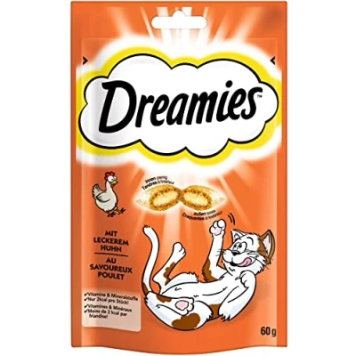 Abbildung von Dreamies mit Huhn