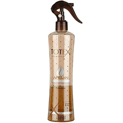 Abbildung von Totex ARGAN 2 Phase Haar Conditioner Spray 400ml I Haarspülungsspray Feuchtigkeitsspray für beschädigtes &amp; strapaziertes Anti Frizz Detangl