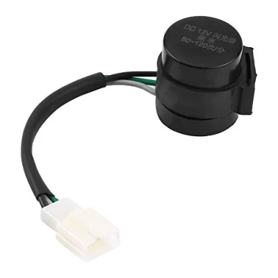 Abbildung von Yctze 3 Pins Rundblinker Blinkrelais Blinker Ersatz für GY6 50 250cc Motorrad Motorroller Moped ATV
