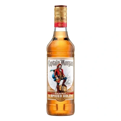 Abbildung von Captain Morgan Original Spiced Gold Blended Rum Karibischer Geschmack 35% vol 500ml Einzelflasche