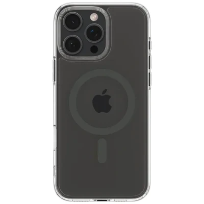 Abbildung von Spigen für iPhone 16 Pro Max Kamerasteuerung Aktivierte Hülle Ultra Hybrid T MagFit, Kompatibel mit MagSafe Zubehör Graphite