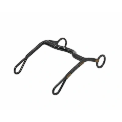 Abbildung von Amesbichler Reitsport Black Steel Bit, 12,5 cm