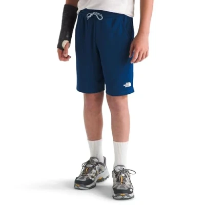 Abbildung von The North Face Never STOP Unisex kurze Sporthose für Kinder, Größe: 116 119, Estate blue