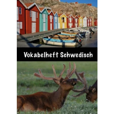 Abbildung von Vokabelheft Schwedisch: Schwedisch Vokabelheft, DIN A4, XXL, 3 Spalten