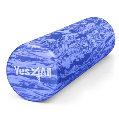 Abbildung von Yes4All Faszienrolle für Rücken, Wirbelsäule, Beine, Arme 30/45/60/90 cm Mittel Harte Foam Roller, Schaumstoffrolle Yoga, Pilates, Dehnung &amp; Fitness