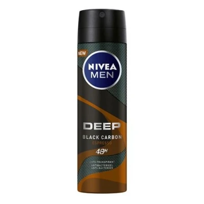 Abbildung von Nivea Men Deospray Deep Black Carbon Dark Espresso Antitranspirant 150 ml