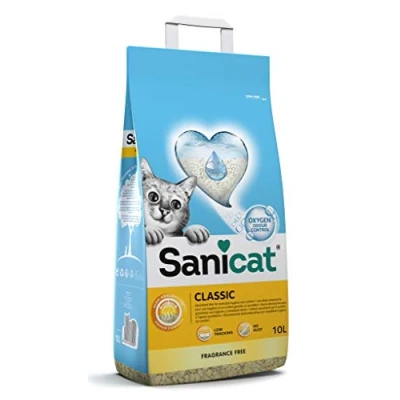 Abbildung von Sanicat Classic Unparfmiert Katzenstreu 10 l...