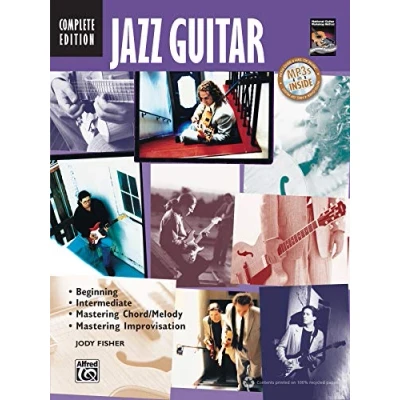 Abbildung von Jazz Guitar Complete Edition (Book/CD): Beginning / Intermediate Mastering Chord/Melody Improvisation (National Workshop) (Complete Method)