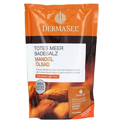 Abbildung von Dermasel Totes Meer Badesalz Mandel Ölbad