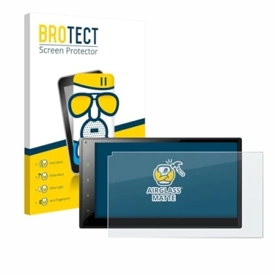 Abbildung von BROTECT Entspiegelungs Schutzglas für Pioneer SPH DA160DAB Schutz Folie Panzerfolie Glas Matt [Extrem Kratzfest 9H, Anti Reflex, Fingerprint]