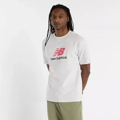 Abbildung von New Balance Athletics Logo SS Tee Grau L