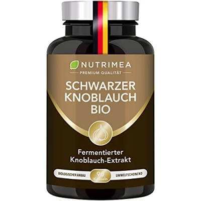 Abbildung von Nutrimea Schwarzer Knoblauch BIO Knoblauchextrakt