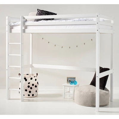 Abbildung von Hoppekids Hochbett &quot;ECO Dream&quot;, 90x200 Massiv, umbaubar zum Einzelbett