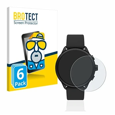 Abbildung von BROTECT Entspiegelungs Schutzfolie für Fossil Smartwatch Wellness (Gen 6) Hybrid (6 Stück) Matte Displayschutz Folie, Anti Reflex, Fingerprint