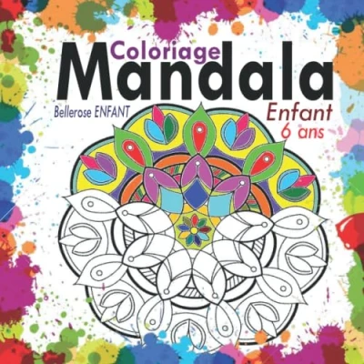 Abbildung von coloriage mandala enfant 6 ans: 35 Mandalas pour enfants ; Livre de Cahier ans avec ... anti stress (Coloriage magique enfant)
