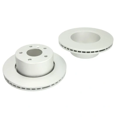Abbildung von DELPHI BG3737C Bremsscheibe 297 25 5 Belüftet beschichtet unbehandelt ohne Radlager, ABS Sensorring LAND ROVER: Discovery 2