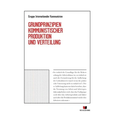 Abbildung von Grundprinzipien kommunistischer Produktion und Verteilung