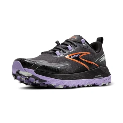Abbildung von Brooks Cascadia 18 Laufschuh Trail, Damen, Größe: 41, Ebony sweet lavender copper Schuhe