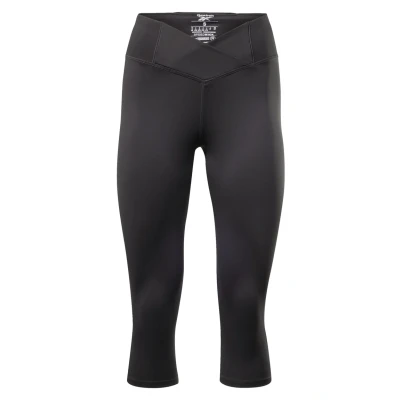 Abbildung von Reebok PP Basic Capri 3/4 Sporthose, Damen, Größe: 38/40, Night black