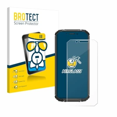 Abbildung von BROTECT Schutzglas für Oukitel WP18 Schutzfolie Panzer Folie Glas [Extrem Kratzfest 9H, Anti Fingerprint, Ultra Transparent]