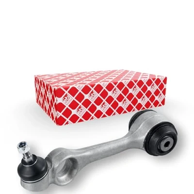 Abbildung von FEBI BILSTEIN 02941 Querlenker mit Sicherungsmutter Trag /Führungsgelenk, Lager Vorderachse oben, rechts Aluminium
