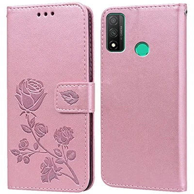 Abbildung von Hülle für Huawei P Smart 2020 Handyhülle,Klappbar Tasche Case,Standfunktion,Kartenfach,Silikon Bumper,Stoßfeste Schutzhülle Cover