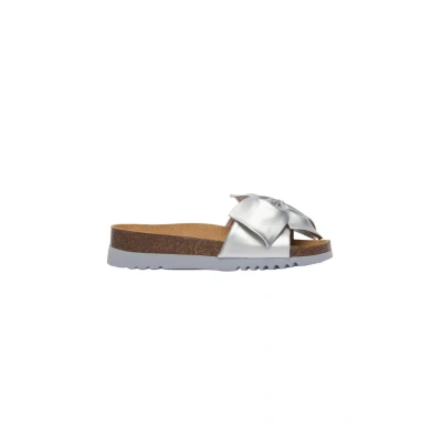 Abbildung von Scholl BOWY 2.0 Badesandale, Damen, Größe: 38, Silver coloured Schuhe
