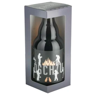 Abbildung von Jack&#039;s Bierflasche Feuerwehr &#039;&#039;Löschzug&#039;&#039; mit Geschenkverpackung 0,33 l/Männergeschenk/Zum Geburtstag/Party