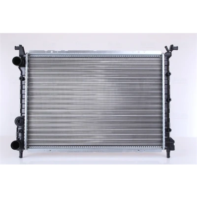 Abbildung von NISSENS 61804 Kühler, Motorkühlung Aluminium 520 360 34 Kühlrippen mechanisch gefügt FIAT: Palio I Weekend