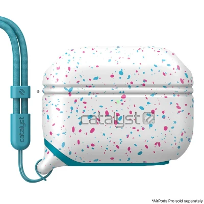 Abbildung von Catalyst Waterproof &amp; Drop Proof Case AirPods Pro (1st 2nd Generation) Funfetti CATAPLAPDPRO2FUN