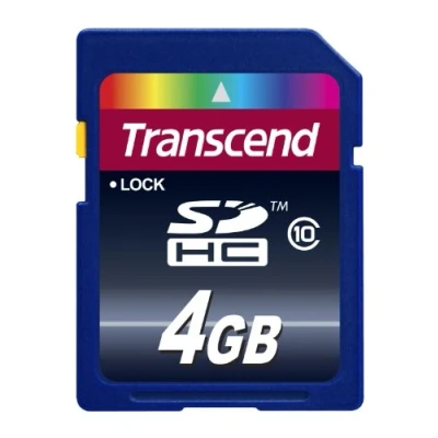 Abbildung von Transcend 4GB SDHC Class 10