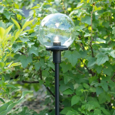 Abbildung von Garden 24 LED Wegeleuchte Sphere mit Kugelschirm