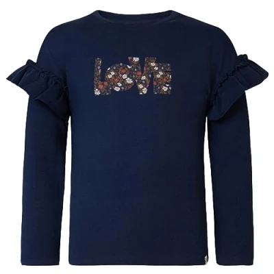 Abbildung von Noppies Langarm Arnett Langarmshirt für Kinder, Größe: 92, Black iris