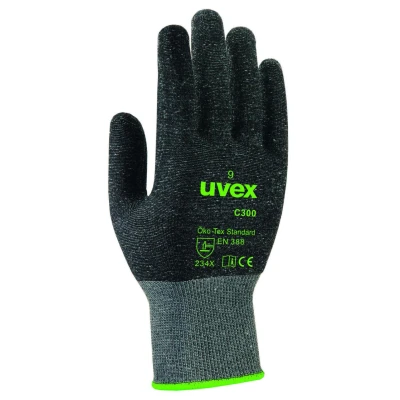 Abbildung von uvex Handschuhe 9 anthrazit, grün