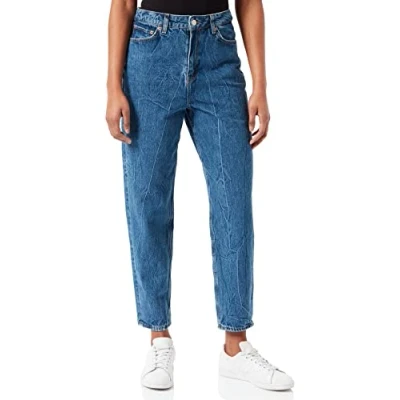 Abbildung von JACK &amp; JONES Damen Jjxx Jxlisbon Mom Hw Cr4013 Noos Jeans, Blue Denim, 26W / 30L EU