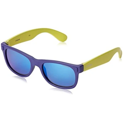 Abbildung von Polaroid Unisex Kinder P0115 Jy Udf 46 Sonnenbrille, Blau (Blute Lime/Grey Blute)