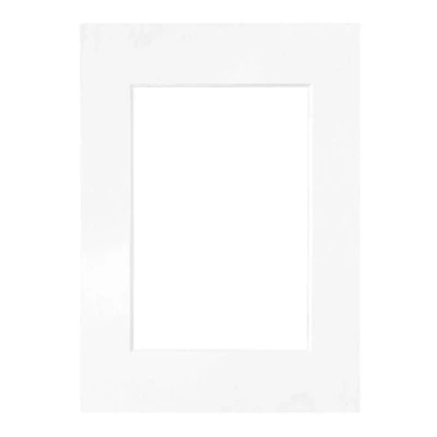 Abbildung von nielsen Passepartout Premium Karton 2,6 mm, Außenformat 13x18 cm für Bildformat 9x13 cm, weiß