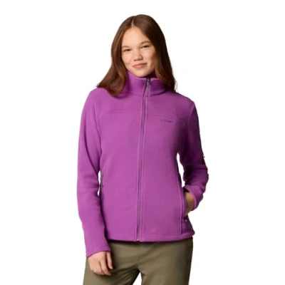 Abbildung von Columbia FAST TREK Jacket Fleecejacke, Damen, Größe: Small, Razzle