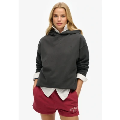 Abbildung von Superdry Studios Kapuzenpullover, Damen, Größe: 36, Washed black