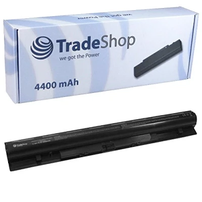 Abbildung von Trade Shop Premium Li Ion Akku, 14,4V/14,8V / 4400mAh ersetzt IBM Lenovo L12L4A02 L12L4E01 L12M4A02 L12M4E01 L12S4A02 L12S4E01 L12L4A01 L12S4A01 4INR19/66 für IdeaPad G400s G500s Z501 S600 Z710